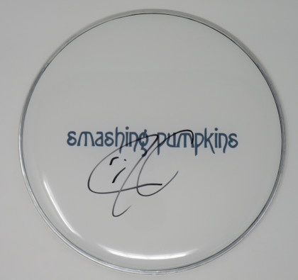 Smashing Pumpkins Signed Drumhead RR58732