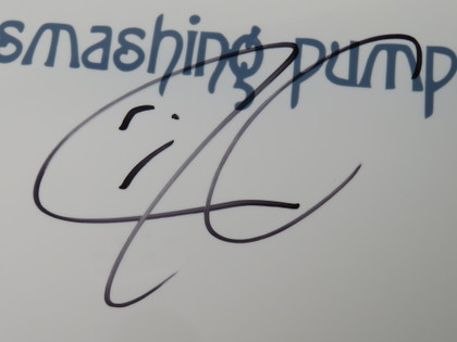 Smashing Pumpkins Signed Drumhead RR58732