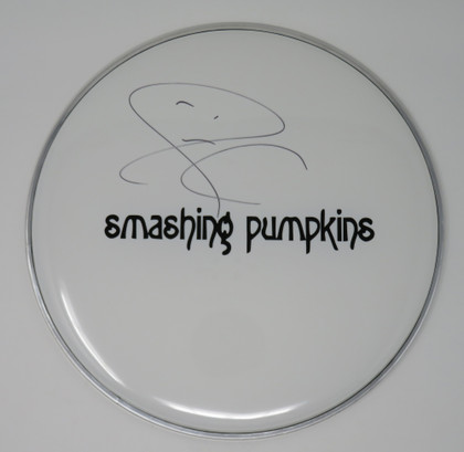 Smashing Pumpkins Signed Drumhead RR58738