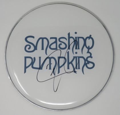 Smashing Pumpkins Signed Drumhead RR58730