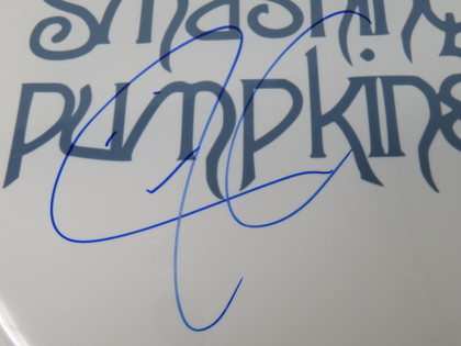 Smashing Pumpkins Signed Drumhead RR58729