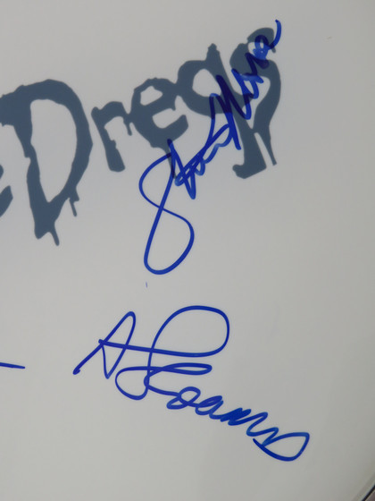 Dixie Dregs Signed Drumhead