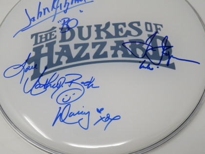 The Dukes Of Hazzard Signed Drumhead RR58830
