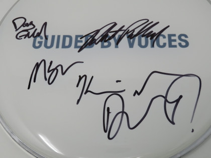 Guided By Voices Signed Drumhead AS68455