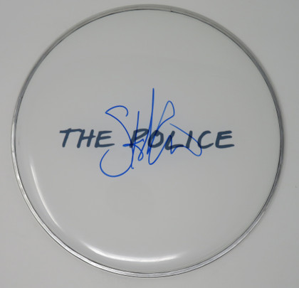 The Police Signed Drumhead FF67991
