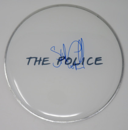 The Police Signed Drumhead FF67989