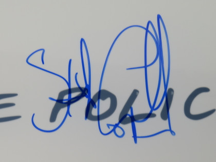 The Police Signed Drumhead FF67989