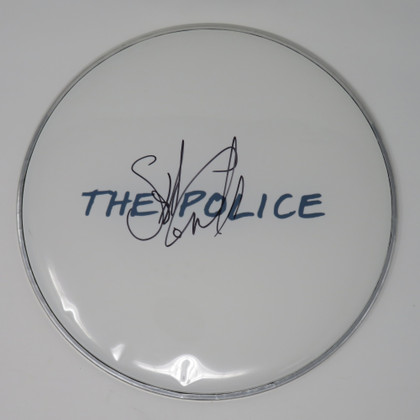 The Police Signed Drumhead FF67992