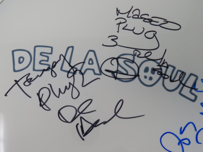 De La Soul Signed Drumhead RR59317