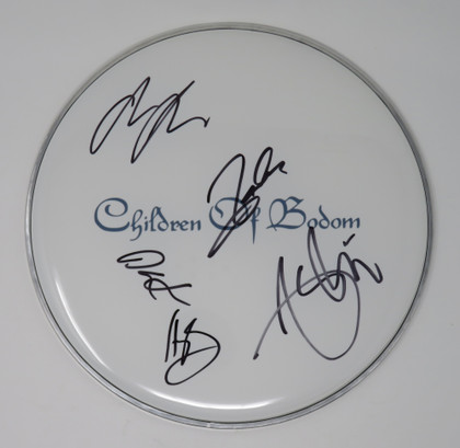 Children Of Bodom Signed Drumhead RR59326