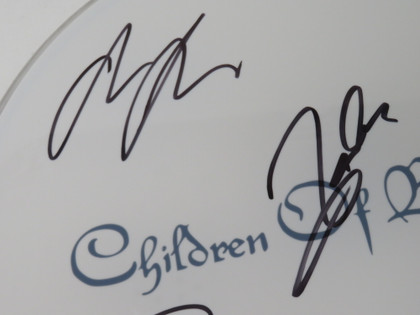 Children Of Bodom Signed Drumhead RR59326