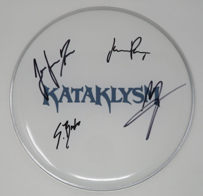 Kataklysm Signed Drumhead AS68434