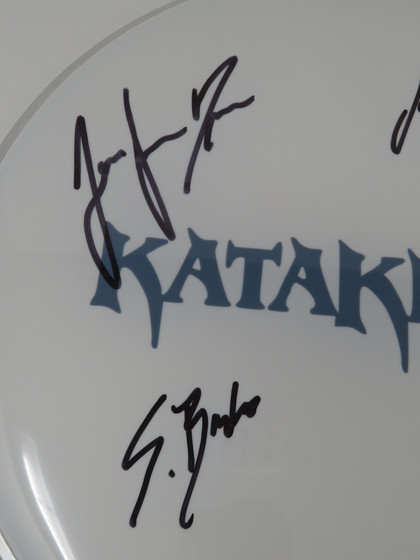 Kataklysm Signed Drumhead AS68434