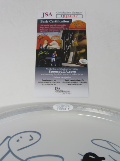 Kingdom Come Signed Drumhead QQ34917