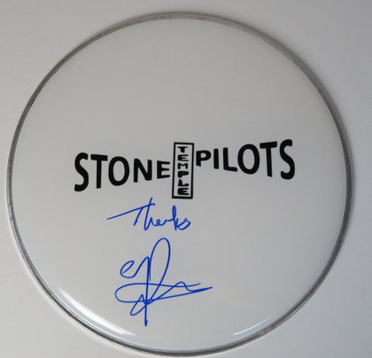 Stone Temple Pilots Signed Drumhead LH-FF51840