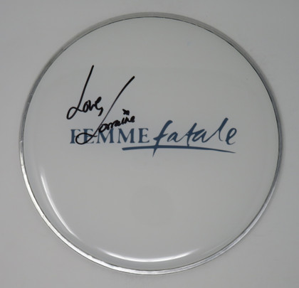 Femme Fatale Signed Drumhead RR59300