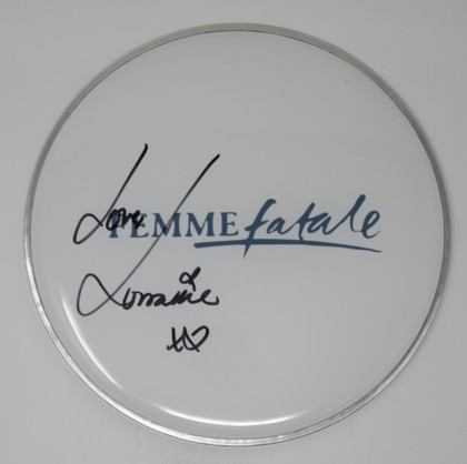 Femme Fatale Signed Drumhead RR59303