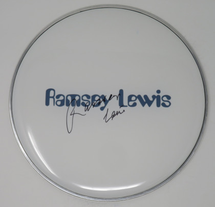 The Ramsey Lewis Trio Signed Drumhead RR59222