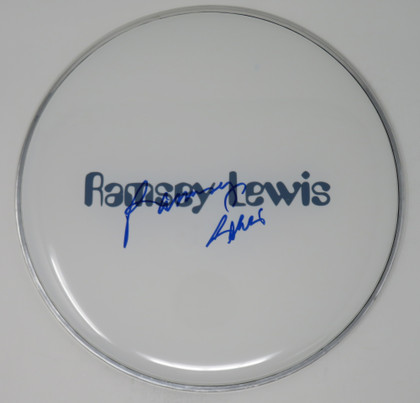 The Ramsey Lewis Trio Signed Drumhead RR59221