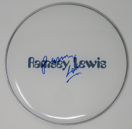 The Ramsey Lewis Trio Signed Drumhead RR59219