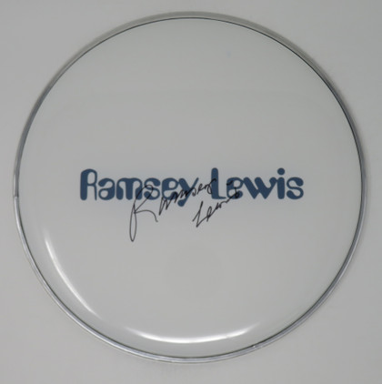 The Ramsey Lewis Trio Signed Drumhead RR59223