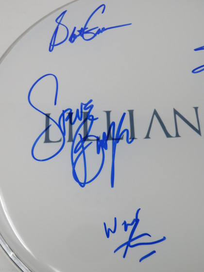 Lillian Axe Signed Drumhead