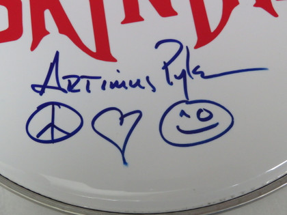 Lynyrd Skynyrd Signed Drumhead RR58934