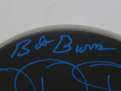 Lynyrd Skynyrd Signed Drumhead RR58936