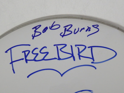 Lynyrd Skynyrd Signed Drumhead RR58921
