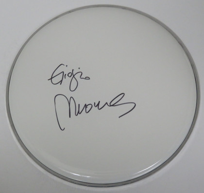 Giorgio Moroder Signed Drumhead DD63832