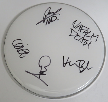 Napalm Death Signed Drumhead RR59441
