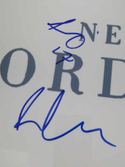 New Order Signed Drumhead LH-FF67707