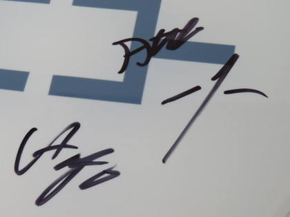 Omnium Gatherum Signed Drumhead FF51404