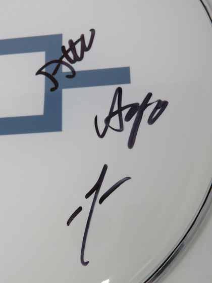 Omnium Gatherum Signed Drumhead FF51403