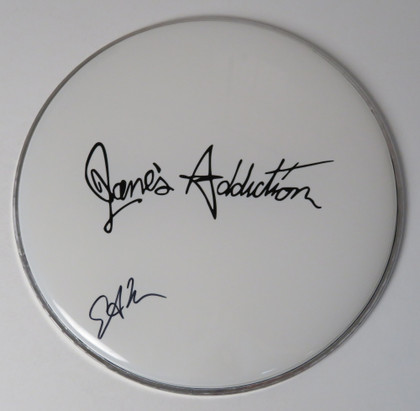 Jane's Addiction Signed Drumhead LH-FF51775