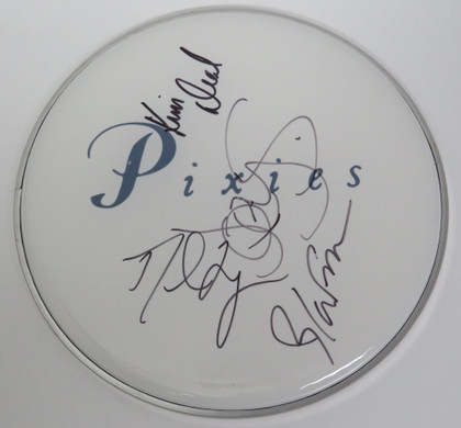 Pixies Signed Drumhead FF65286