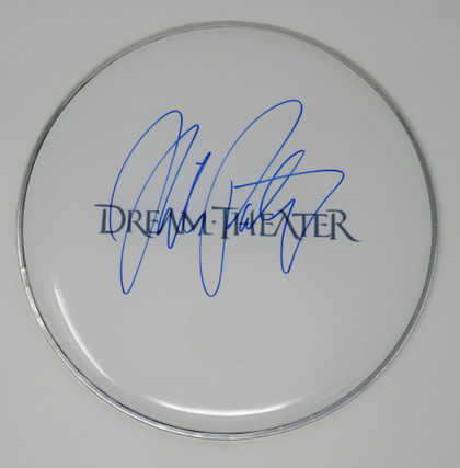 Dream Theater Signed Drumhead LH-FF51241