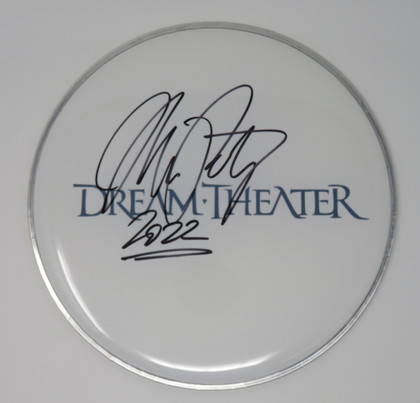 Dream Theater Signed Drumhead AF37494