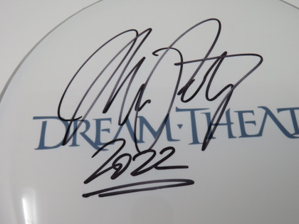 Dream Theater Signed Drumhead AF37494
