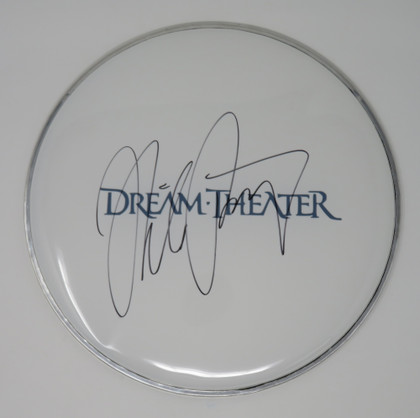 Dream Theater Signed Drumhead RR58856