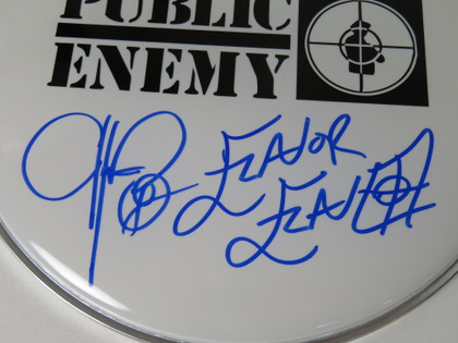 Public Enemy Signed Drumhead LH-WA924038