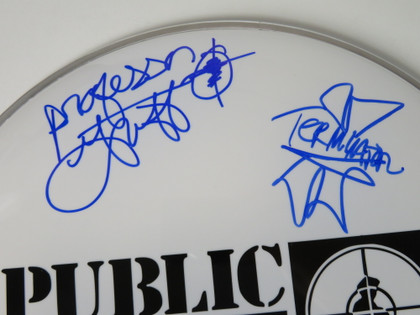 Public Enemy Signed Drumhead