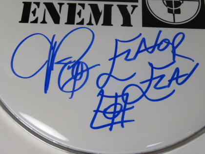 Public Enemy Signed Drumhead
