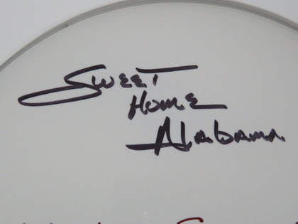 Lynyrd Skynyrd Signed Drumhead RR58811