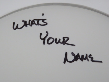 Lynyrd Skynyrd Signed Drumhead RR58801