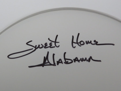 Lynyrd Skynyrd Signed Drumhead RR58805