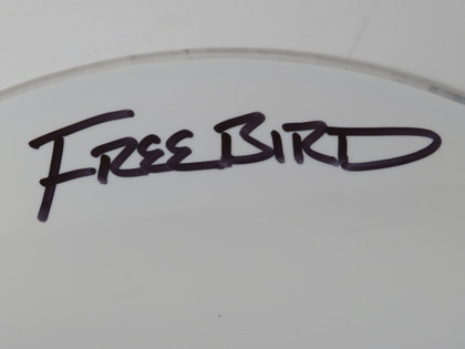 Lynyrd Skynyrd Signed Drumhead LH-WIT838177