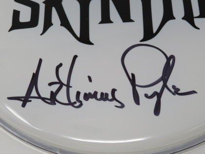 Lynyrd Skynyrd Signed Drumhead LH-WIT838183