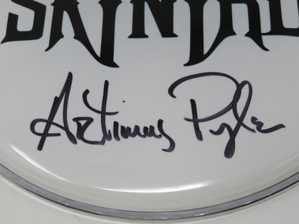 Lynyrd Skynyrd Signed Drumhead LH-WIT838181