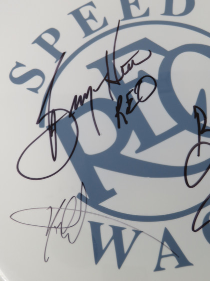 REO Speedwagon Signed Drumhead RR58820